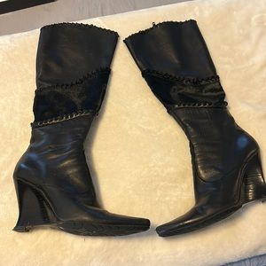 Black boots